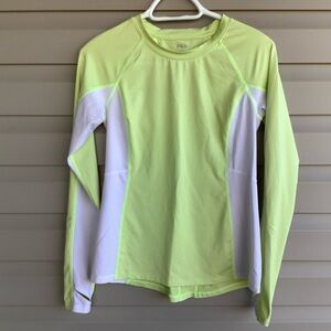Fila Sport Athletic Tech Long-Sleeve Top - Size Small